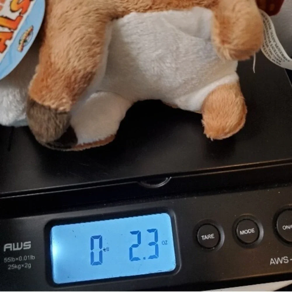 Adventure‎ Planet Pounce Pals Plush 6 Inch Squirrel Stuffed Animal With Tags